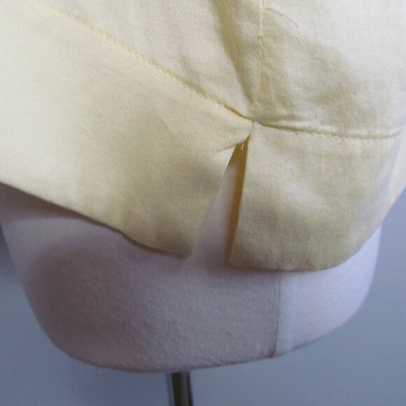 Secular Lab Revolve Button Up Yellow Blouse Shirt - Picture 9 of 14
